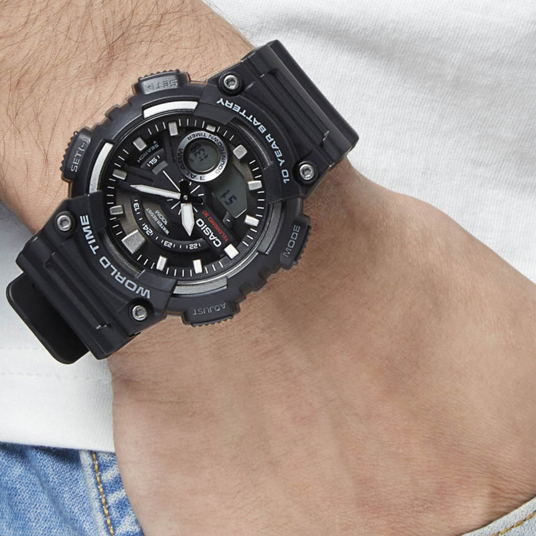 Montre Homme Casio Aeq110w1avdf