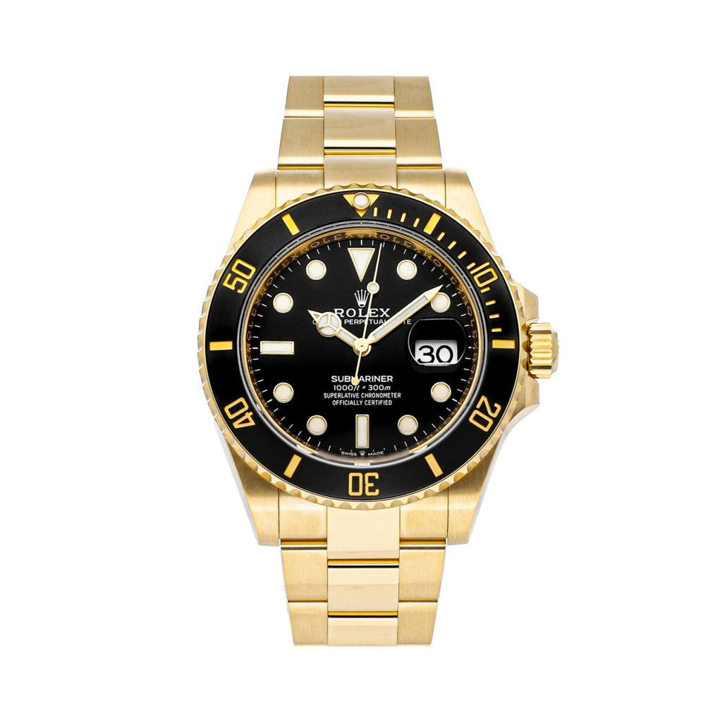 Perpetual Submariner Date 41 mm Cadran bleu Or jaune 126618LB